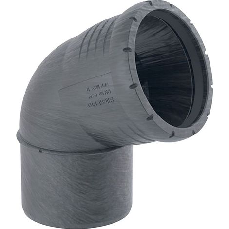 Geberit Silent-Pro Bogen, DN 50, 50mm, PP-MX, Schwarz, 393223141 (1/5)