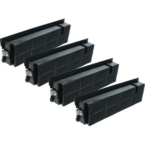 vhbw 4x Aktivkohlefilter kompatibel mit Bauknecht DBAH64AMX, DBAH65AMX Dunstabzugshaube (1/4)