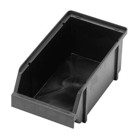 raaco 109314 antistatique (ESD) Bac de rangement 4-280 (l x H x P) 125 x 101 x 228 mm noir 1 pc(s)