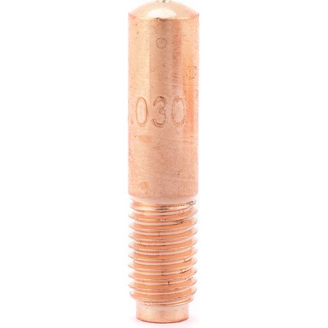 10 Miller-Schweißbrennerdüsen der Serie 000067, Durchmesser 0,8 mm (0,30"). (1/5)