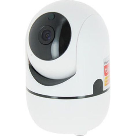 Telecamera di sorveglianza intelligente wireless WIFI per interni ad alta definizione con rotazione a 360° e monitoraggio remoto tramite smartphone (1/5)
