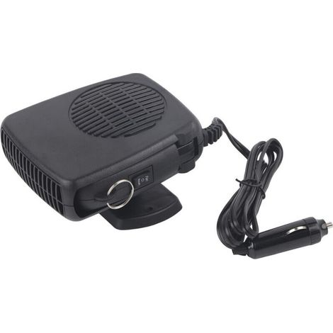 Calentador portátil de cerámica 2 en 1 para coche, 12V 200W, ventilador calefactor, desempañador y descongelador universal (1/5)