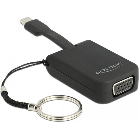 Delock Adaptador USB Type-C â¢ para VGA (Modo DP Alt) - Llavero