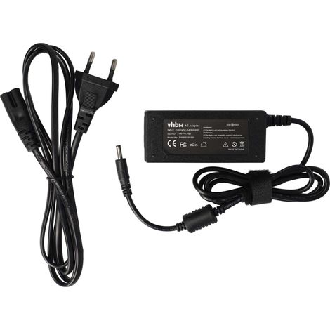 vhbw Netzteil kompatibel mit Asus VivoBook F201E-KX067DU, F201E-KX068DU, Q200E, F201E-KX067H, Q200, F201E-KX068H Notebook - 200 cm, 33 W (1/5)