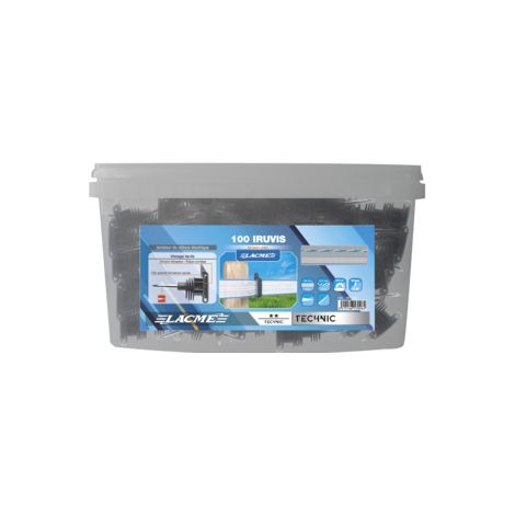 Secchio da 100 isolatori IRUVIS-HPX LACME - 657006