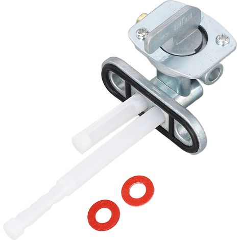 Valve Petcock de carburant en alliage de Zinc, haute résistance, longue durée de vie, interrupteur à gaz de remplacement pour Suzuki DR350 DR350S DR350SE (1/5)
