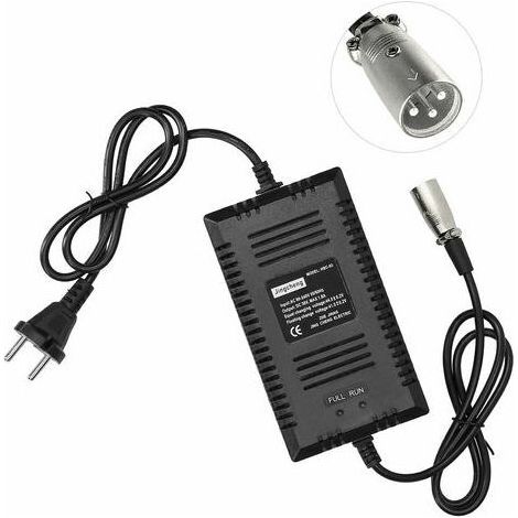 Chargeur Intelligent Pour Velo Electrique Et Scooter, Tete 36V Xlr (Connecteur De Type A)
