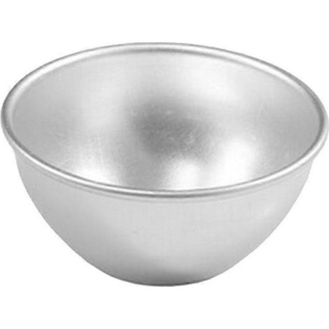 1 moule semi-circulaire 3D en aluminium pour boules de bain, gâteaux et autres gourmandises. Boîte de 2 moules de différentes tailles. Choisissez votre type de pâtisserie ou gâteau (Z1B6).