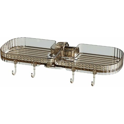 SHINING HOUSE Wasserhahnhalter für Küchenspüle, Organizer-Halter für Küchenspüle, stabiler Spülbeckenhalter, Caddy-Organizer-Halter, Küchenspüle-Organizer-Halter (1/5)
