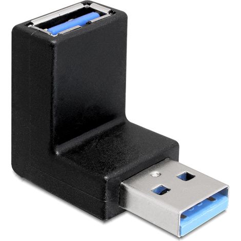 Adapter usb 3.0 a/a st/bu gewinkelt 90 vertikal