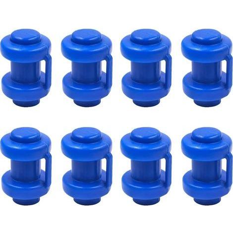 Capuchons De Pôle De Trampoline,Capuchons de poteaux pour poteaux de Filet de Trampoline, Casquettes de Trampoline,Filet de Sécurité Pièce de Rechange, Casquette de pôle (1/5)