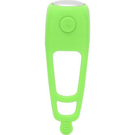 Sonnette de vélo électrique pour VTT, avertisseur sonore avec klaxon pour cyclisme (vert) (1/5)