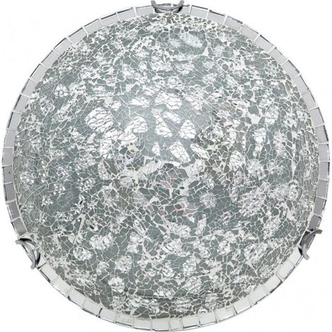 FABRILAMP Deckenleuchte of 3 Leuchten Modell Tenor Farbe Chrom Mosaik (1/2)
