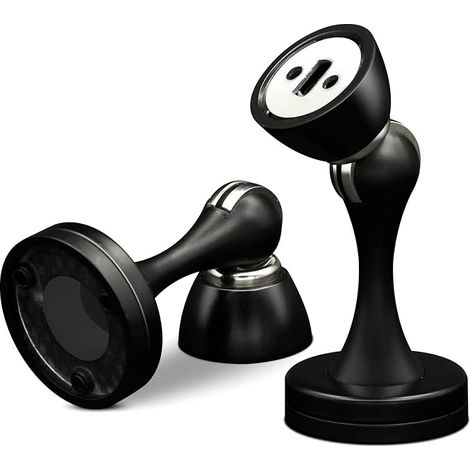 butées de porte en acier inoxydable noir pour plinthes (1/5)