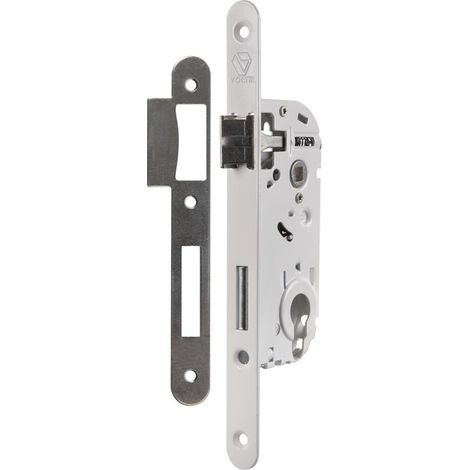 Serrure à larder mono D4500 G blanc