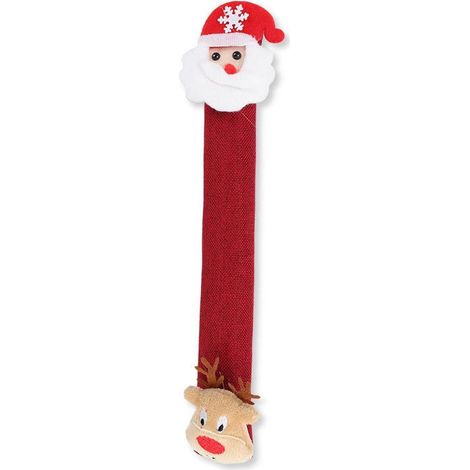 Housse Pour Poignée De Frigo - Design Festif Noël - Compatible Porte Frigo Four Micro-ondes Lave-vaisselle - Lot De 5 (1/5)