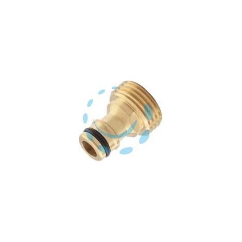 PRESA RUBINETTO IN OTTONE CON INNESTO RAPIDO M 3/4"