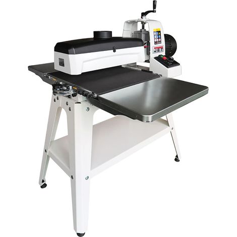 JET – Ponceuse stationnaire 406 mm – Puissance 1,1 kW – Vitesse variable 0-3 m/min – Cylindre aluminium auto-refroidissant – JWDS1632M