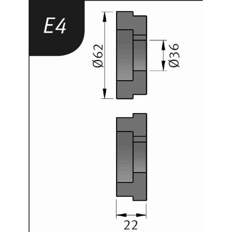 Rodillo para SBM140-12, tipo E4  Metallkraft 3880134