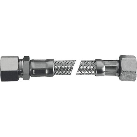SCELTO DA DESIVERO Flessibile Flex inox att. bicono d.10 f 3/8"l.250 codice prod: DSV04748 (1/2)