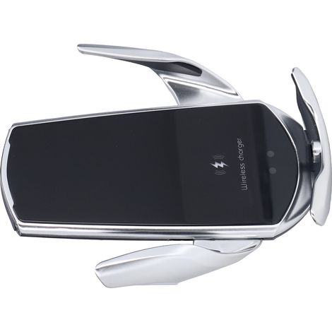 Support de téléphone voiture avec chargeur sans fil et capteur infrarouge intelligent, alimentation USB pour auto. (1/5)