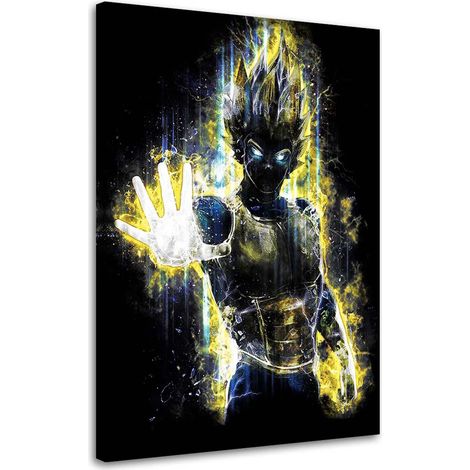 Image sur toile, héros d'anime Vegeta - 40x60 (1/5)