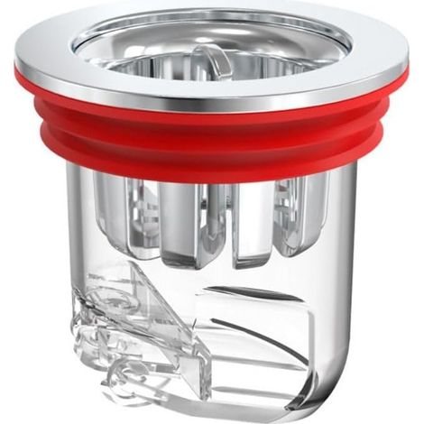 Filtro de desagüe para fregadero, colador para el control de olores, tapón de desagüe portátil y creativo, accesorios de baño (1/5)