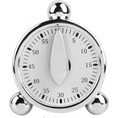 Minuteur mécanique de rappel de cuisson précis pour cuisine,salon de coiffure et salon de beauté,batterie avec minuterie (1/5)