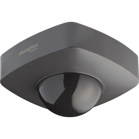 détecteur de Mouvement extérieur 360° IP65 Anthracite (1/5)