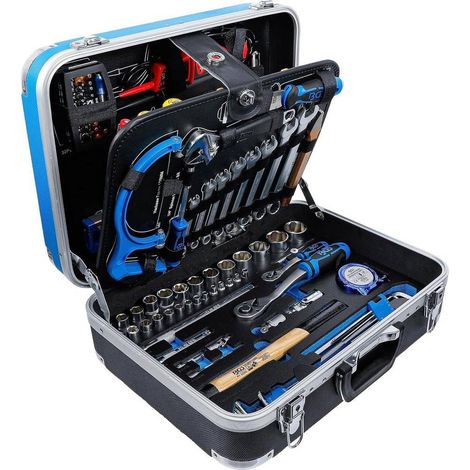 Caisse à Outils pour Électricien 118 pcs - Robuste et Complète - Acier, Pro - D-Work