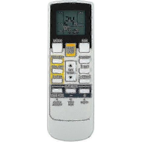 Compatible avec la télécommande de climatisation Fujitsu Ar-rae1e Universal Rac1c Rad1e Raj3t Touches froid et chaud [xh] (1/2)