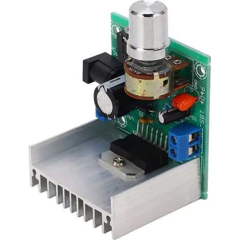 Carte d'amplificateur de puissance silencieuse DC12V TDA7297 2.0, double canal 15 W, compatible avec haut-parleurs 4-8 Ω 10-50 W. Carte d'amplificateur de puissance numérique TDA7297. (1/5)