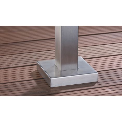 VETRO Abdeckkappen f.Schraub- platte, 155 x 155 x 30 mm