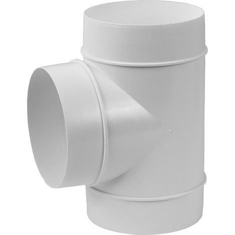 T pezzo europlast D125 plastica 125 mm spessore 1 mm