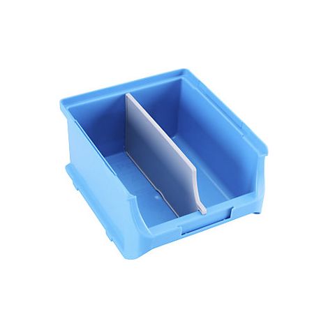 Divisore per contenitori trasparenti ProfiPlus Gr.2B H.72mm Polistirolo grigio (1/2)
