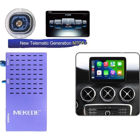 Reproductor de vídeo inteligente para coche, compatible con CarPlay inalámbrico y Android Auto, LA9 NTG5.0 (1/2)