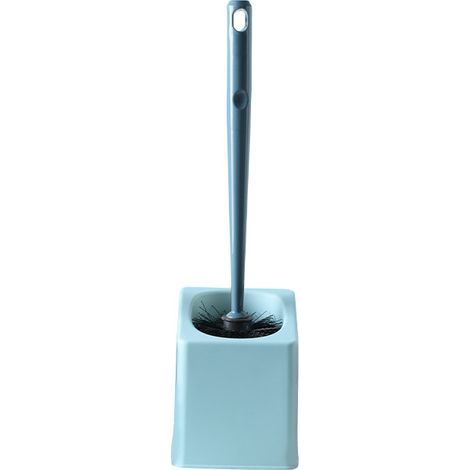 Brosse WC vidable avec siège(bleu) (1/5)