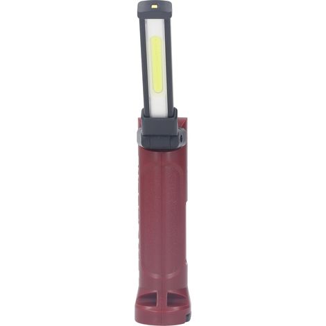 Lampe de travail LED pliable avec clip magnétique, rechargeable, étanche IPX4, 5 modes d'éclairage, idéale pour la réparation automobile et le camping. (1/5)