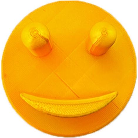 Lot de 2 supports muraux pour éponges à récurer, motif smiley, en plastique (1/5)