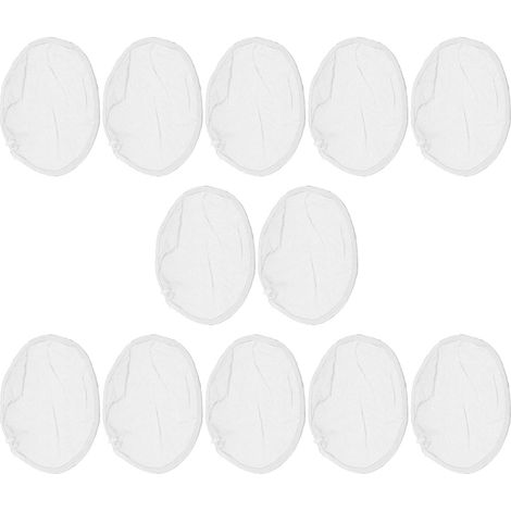 Toyvian Lot de 12 Doublures Vapeur en Nylon 30 CM Tapis de Cuisson Vapeur Réutilisables en Maille Antiadhésive Résistant à la Chaleur Cuisson Homogène de Raviolis Brioches et Riz'-'-