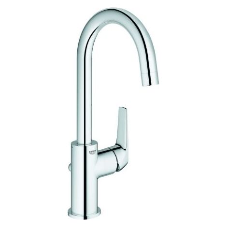 Grohe BauFlow - Mitigeur de lavabo avec vidage, chrome 23753000 (1/6)