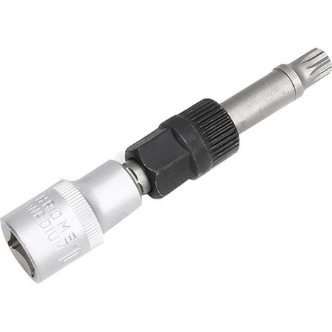 Douille Pour Poulie D'Alternateur - M10 - 33 Crans - Bout Pointu 10 x 12 mm - Compatible Avec Manche À Cliquet 1/2 Pouces (1/5)