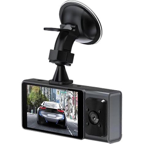 Caméra embarquée DVR pour voiture, caméra avant et intérieure 1080p (1/5)