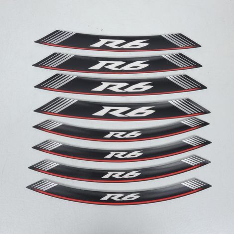 felgenaufkleber logo r6 puig für motorrad yamaha 600 yzf-r6 5530p