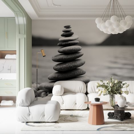 Papier peint salon zen - 150 x 250 cm (1/2)