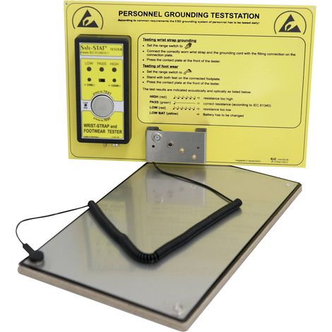 [GEBRAUCHT] B-Ware Gts Armband Schuhteststation Kit Esd Teststation Wandmontage 1185 Englisc