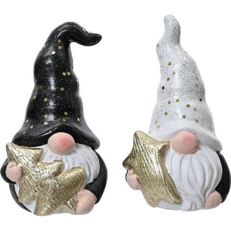 Dekozwerg terrakotta 8.2 x 6.9 x 12.5 cm Figur