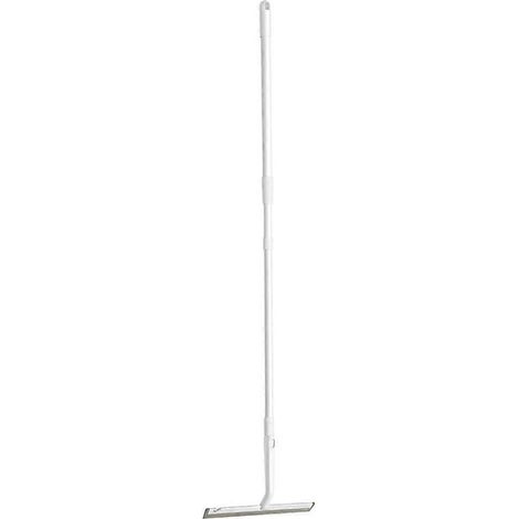 Balai en silicone de 28 cm, raclette allongée pour le nettoyage des sols, poils d'animaux et poussière, balai de salle de bain - FFY (1/4)