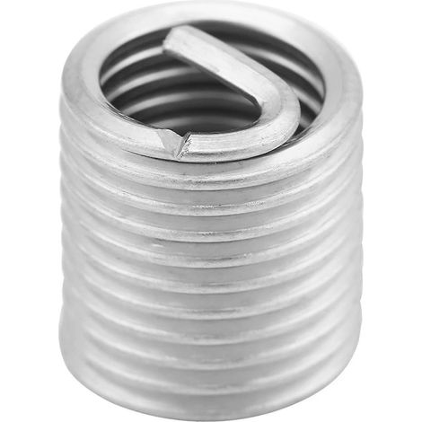Inserts filetés hélicoïdaux en acier avec système anti-desserrage pour la maintenance des machines industrielles (1/4)