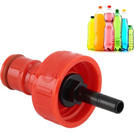 Tapón de bola fabricado en ABS, robusto y ligero, G1/4 para filtros de refrescos de PET. (1/5)